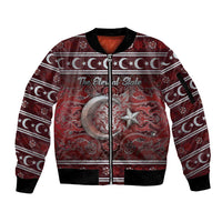 Ottoman Empire Sleeve Zip Bomber Jacket The Eternal State - Wonder Print Shop