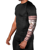 Personalized 67 Valentine's Day Arm Sleeves Vintage Rose And Cupid