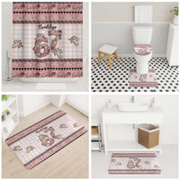 67 Valentine's Day Bathroom Set Vintage Rose And Cupid