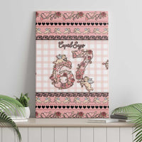 67 Valentine's Day Canvas Wall Art Vintage Rose And Cupid