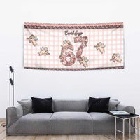 67 Valentine's Day Tapestry Vintage Rose And Cupid