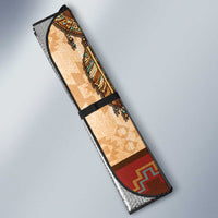 Eagle Native American Auto Sun Shade Tribal Feather Dreamcatcher Boho Style