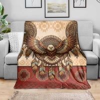 Eagle Native American Blanket Tribal Feather Dreamcatcher Boho Style