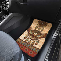 Eagle Native American Car Mats Tribal Feather Dreamcatcher Boho Style