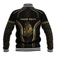 Personalized Egypt Was Sceptre Baseball Jacket Gold Pharaoh Patterns