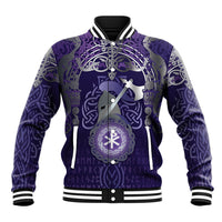 Vikings The Varangian Guard Baseball Jacket Ancient Chi Rho Symbols