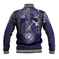 Vikings The Varangian Guard Baseball Jacket Ancient Chi Rho Symbols