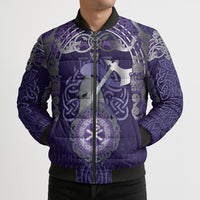 Vikings The Varangian Guard Bomber Puffer Jacket Ancient Chi Rho Symbols