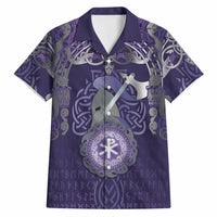 Vikings The Varangian Guard Hawaiian Shirt Ancient Chi Rho Symbols