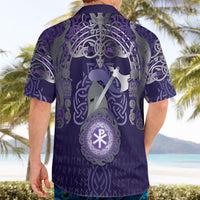 Vikings The Varangian Guard Hawaiian Shirt Ancient Chi Rho Symbols