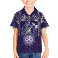 Vikings The Varangian Guard Hawaiian Shirt Ancient Chi Rho Symbols