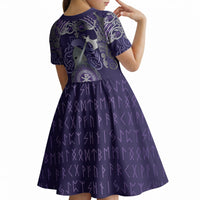 Vikings The Varangian Guard Kid Short Sleeve Dress Ancient Chi Rho Symbols