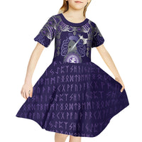 Vikings The Varangian Guard Kid Short Sleeve Dress Ancient Chi Rho Symbols