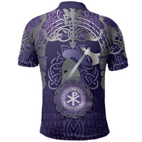 Vikings The Varangian Guard Polo Shirt Ancient Chi Rho Symbols