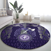 Vikings The Varangian Guard Round Carpet Ancient Chi Rho Symbols