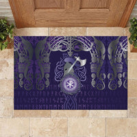 Vikings The Varangian Guard Rubber Doormat Ancient Chi Rho Symbols