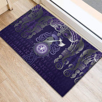 Vikings The Varangian Guard Rubber Doormat Ancient Chi Rho Symbols