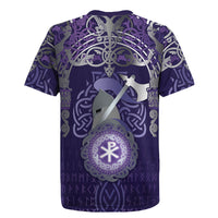 Vikings The Varangian Guard Rugby Jersey Ancient Chi Rho Symbols