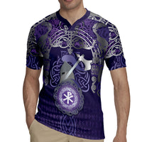 Vikings The Varangian Guard Rugby Jersey Ancient Chi Rho Symbols