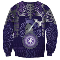 Vikings The Varangian Guard Sweatshirt Ancient Chi Rho Symbols