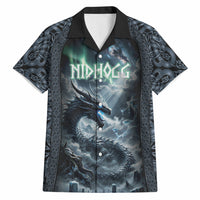 Dark Vikings Hawaiian Shirt Norse Dragon Nidhogg