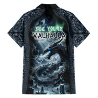 Dark Vikings Hawaiian Shirt Norse Dragon Nidhogg