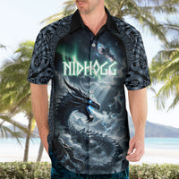 Dark Vikings Hawaiian Shirt Norse Dragon Nidhogg