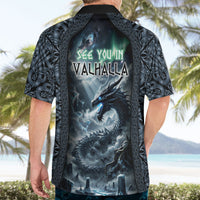 Dark Vikings Hawaiian Shirt Norse Dragon Nidhogg