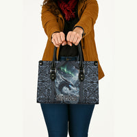 Dark Vikings Leather Bag Norse Dragon Nidhogg