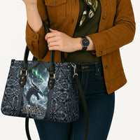 Dark Vikings Leather Bag Norse Dragon Nidhogg