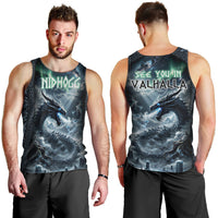 Dark Vikings Men Tank Top Norse Dragon Nidhogg