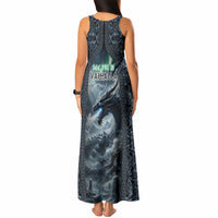 Dark Vikings Tank Maxi Dress Norse Dragon Nidhogg