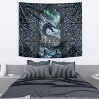 Dark Vikings Tapestry Norse Dragon Nidhogg