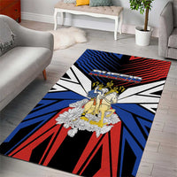 Russia Area Rug Symbol Saint George Slaying The Dragon - Wonder Print Shop