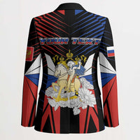 Personalized Russia Blazer Symbol Saint George Slaying The Dragon - Wonder Print Shop