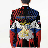 Personalized Russia Blazer Symbol Saint George Slaying The Dragon - Wonder Print Shop