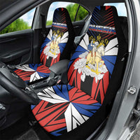 Russia Car Seat Cover Symbol Saint George Slaying The Dragon - Wonder Print Shop