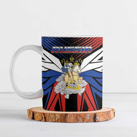 Personalized Russia Ceramic Mug Symbol Saint George Slaying The Dragon - Wonder Print Shop