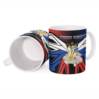 Personalized Russia Ceramic Mug Symbol Saint George Slaying The Dragon - Wonder Print Shop