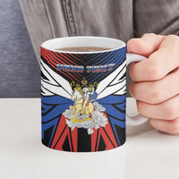 Personalized Russia Ceramic Mug Symbol Saint George Slaying The Dragon - Wonder Print Shop