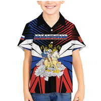 Personalized Russia Family Matching Mermaid Dress and Hawaiian Shirt Symbol Saint George Slaying The Dragon - Wonder Print Shop