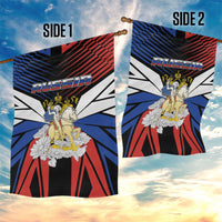 Russia Garden Flag Symbol Saint George Slaying The Dragon - Wonder Print Shop