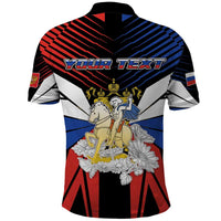 Personalized Russia Polo Shirt Symbol Saint George Slaying The Dragon - Wonder Print Shop