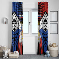 Russia Window Curtain Symbol Saint George Slaying The Dragon - Wonder Print Shop