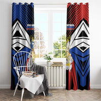 Russia Window Curtain Symbol Saint George Slaying The Dragon - Wonder Print Shop