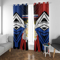 Russia Window Curtain Symbol Saint George Slaying The Dragon - Wonder Print Shop