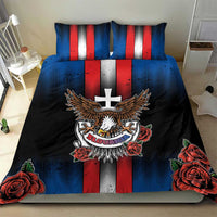 Slovakia Bedding Set The Eagle Double Cross Symbol - Wonder Print Shop