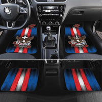 Slovakia Car Mats The Eagle Double Cross Symbol - Wonder Print Shop