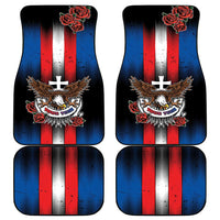 Slovakia Car Mats The Eagle Double Cross Symbol - Wonder Print Shop