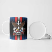 Personalized Slovakia Ceramic Mug The Eagle Double Cross Symbol - Wonder Print Shop